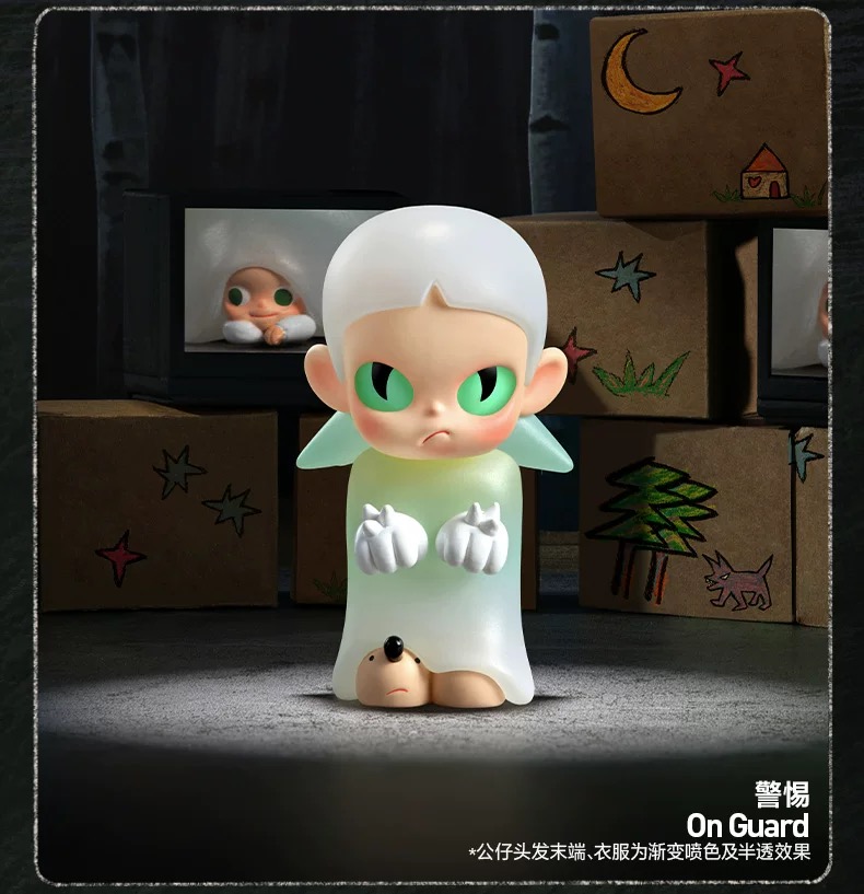 POP MART Zsiga There Are No Adults in This World Series Hand - painted Blind Box, Trendy Toy Doll - 图片 2