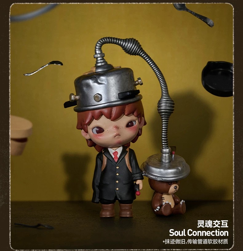 POP MART Hirono Echo Series Hand - painted Blind Box, Trendy Toy Gift Decoration - 图片 5
