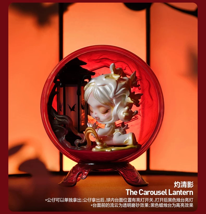 POP MART SKULLPANDA Mid - View in the Mansion Series Hand - painted Blind Box, Trendy Toy Gift - 图片 2