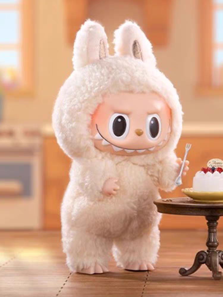 POP MART LABUBU Heartbeat Macaron Vinyl Figure Blind Box Plush Keychain Collectible Toy - 图片 4