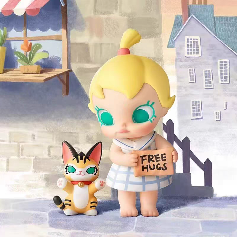 POPMART Bubble Mart Baby Molly Hug Exploration Program Series Handmade Jasmine Blind Box Gift - 图片 6
