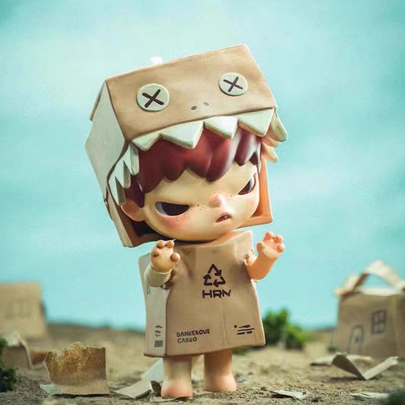 Ono's fourth generation POPMART Bubble Mart Hirono Ono mime series figurines, blind boxes, trendy ornaments, fourth generation - 图片 7