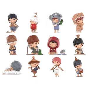 Ono's fourth generation POPMART Bubble Mart Hirono Ono mime series figurines, blind boxes, trendy ornaments, fourth generation