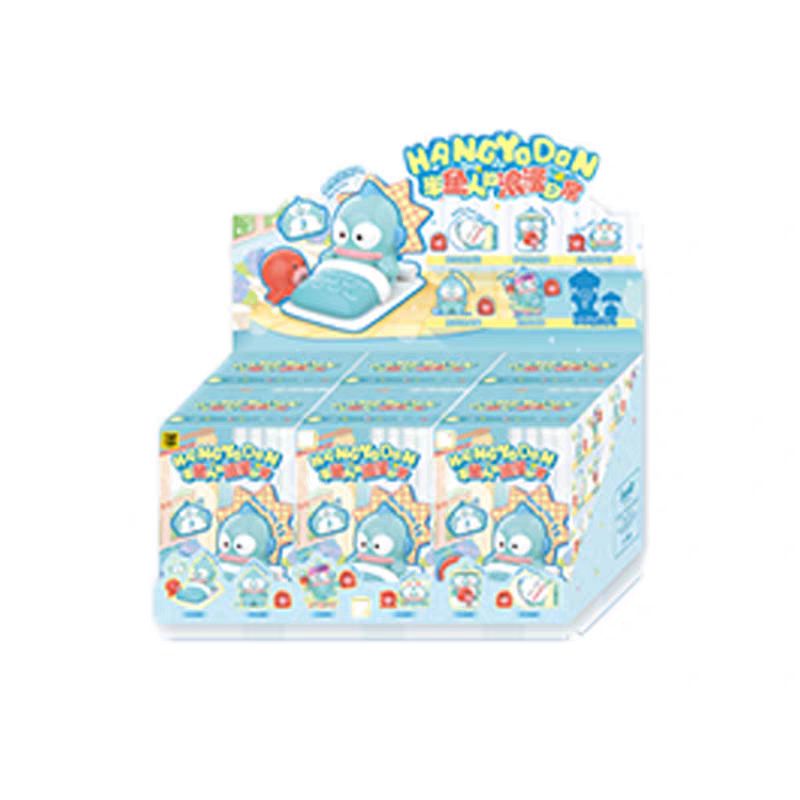 TOPTOY Half Fish Man's Romantic Daily Series Blind Box Sanrio Ugly Fish Hanton Detachable