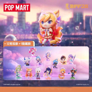 POP MART League of Legends: Fight for the Golden Spatula Chibi Series Blind Box Action Figures, Trendy Toys, Ornaments
