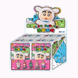 TOPTOY Crayon Shin chan Dress Up Party Series Vinyl Plush Handmade Cute Birthday Gift