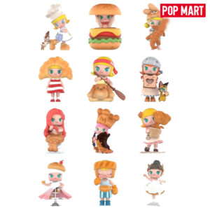 POPMART Bubble Mart MOLLY people who love bread Series Blind Box Hand made Cake Baking Decoration Gift
