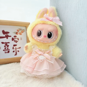 Blind Box Labubu Clothes Pendant Labubu Baby Clothes Chess Adventure Queen Baby Clothes Skirt Labubu 17cm Design