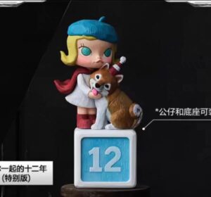 POPMART MOLLY Anniversary Sculpture Classic Return Series Blind Box Figurine Trendy Toy Ornament Gift