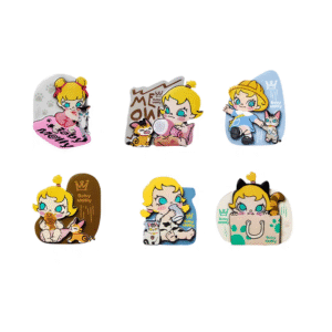 POP MART Baby Molly's Mischievous Cat Series - Fridge Magnet Blind Box Fashion Toy Figure