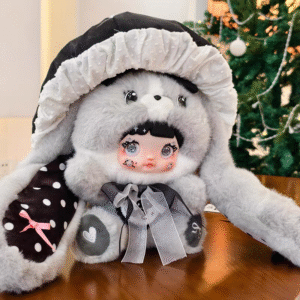 Nommi Nuonier - Mushroom Hat 400% V2 Series Plush Blind Box Figurine Cute Rabbit Plush Doll