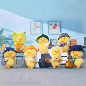 Upsetduck's "Upset Duck" series of blind boxes  Trendy plush toys  And decorative figurines