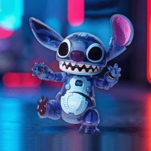 TOPTOY Stitch 626 Experimental Large-sized Building Blocks Puzzle Stitch Toy Building Blocks Display Graduation Gift