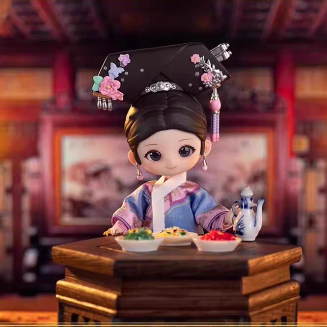 【SIMONTOYS】Empresses in the Palace official licensed collaboration fashionable toy blind box 12-part movable joint doll figurine - 图片 3