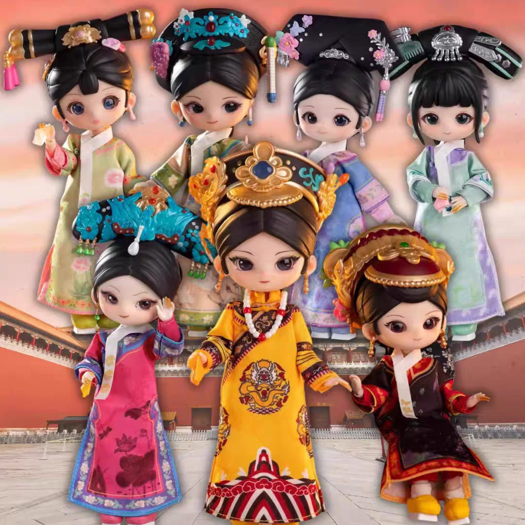 【SIMONTOYS】Empresses in the Palace official licensed collaboration fashionable toy blind box 12-part movable joint doll figurine