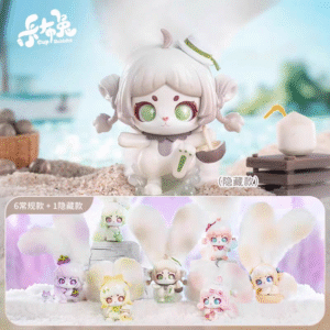 MINISO's  Cute Blind Box Figurine Pendant  Series  Featuring the "Caboo Rabbit Wonder Fruit"  Is a perfect 520 gift