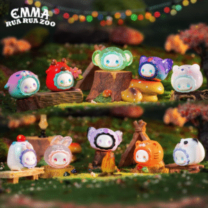 Micro-dimensional Emma Secret Forest Blind Box  RUA RUA ZOO Cute Pop Toy Ornaments  Lovely Gift Blind Bag