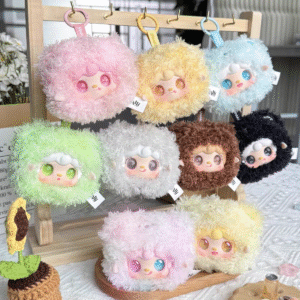 Yooki Oxygen Oxygen Ninth Generation Group's "One Little Bear" plush blind box doll for girls Suitable as a birthday gift for girls' bags or as a pendant