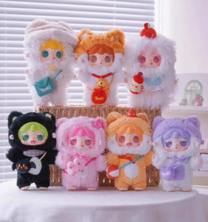 Yooki's second-generation plush toy  Mew Mew Kindergarten  Series plush toy blind box Suitable for car and desktop use  As well as figurine