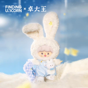 "Searching for unicorns Zhuo Da Wang Goodnight Rabbit Rabbit A Zhuo's vinyl doll Plush toy Gift"