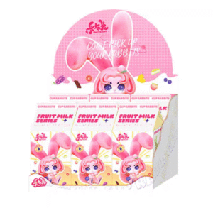 Cup rabbit Fruit Milk Plush Blind Box A Cute Velvet Rabbit as a Birthday Gift for Girls A Fashionable Toy Figure and Ornament"