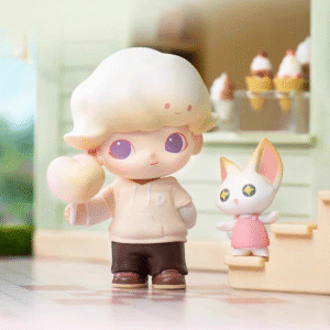 Pop Mart DIMOO Date Day Blind Box Romantic Balloon Confession Fountain Cute Figurine Valentine's Day