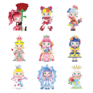 Pop Mart Molly Flower Instant Illusion Mika Ninagawa Blind Box Flower Guide Red Rose Little Devil