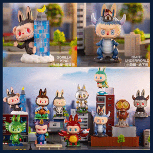 POP MART Labubu Monster Cute Trendy Toy Blind Box Figurine Car