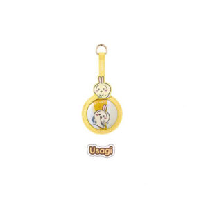 MINISO Chiikawa series tinplate badge PU protective cover pendant for students