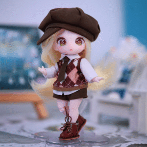 Debi Shengwa Clothing MAYTREE Clothing Set ob11 Casual Clothing Maid Costume British Style Accessories Female Doll Clothing