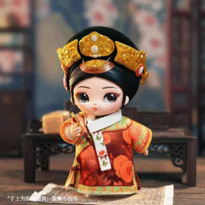 Debisheng Zhen Huan Silicone plush blind box  An Lingrong Movable doll Fashionable toy Gift for girls