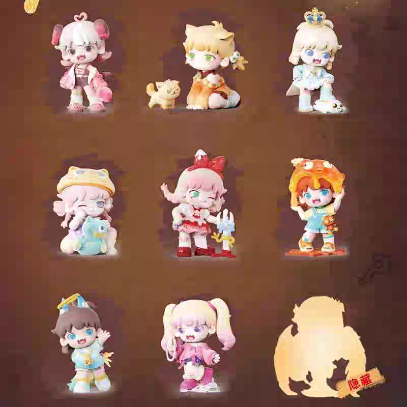 YOBU Unseen Corner Third Generation Doll Pop Toy Blind Box Desktop Ornament Birthday Gift for Girls