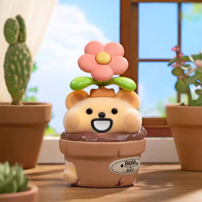 TOPTOY's "Little Bear Bug Hide-and-Seek" series trendy blind box toys Cute figurines Handheld toys And gifts