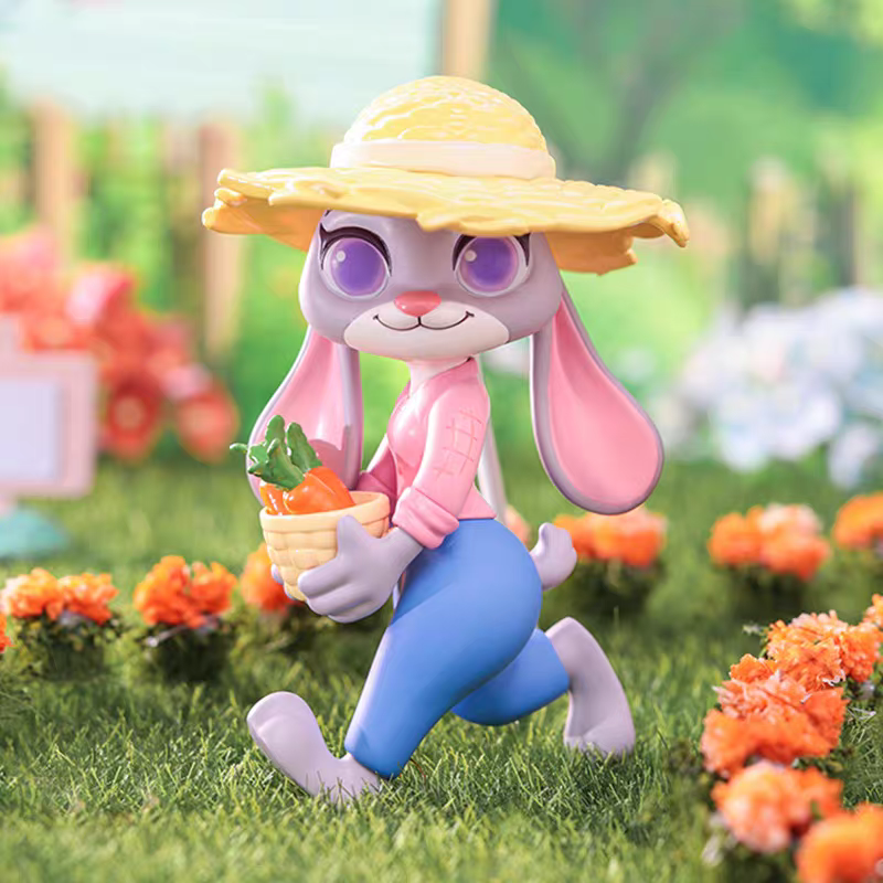 TOPTOY Zootopia Officer Judy Nick and Flower Language World Blind Box Figurine Ornaments Fashionable Toys - 图片 5