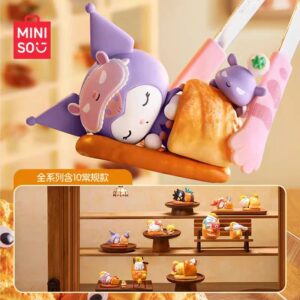 MINISO Sanrio Happiness Baking Series Figurine Blind Box Cute Ornaments Gifts Trendy Toys