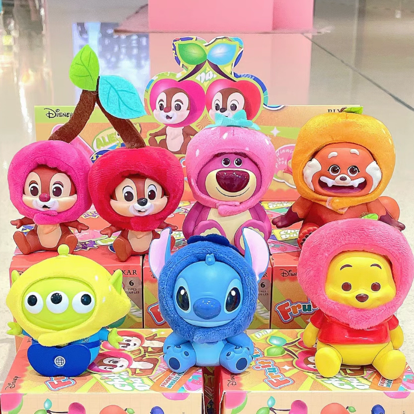 MINISO Disney Fruit Head Cover Series Blind Box Cute Fashion Toy Figure Ornament Gift - 图片 2