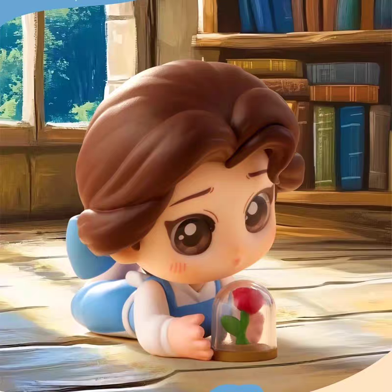 MINISO Disney Princess Afternoon Nap Series Blind Box Trendy Handmade Office Doll Toys Women's Gift Ornaments - 图片 3