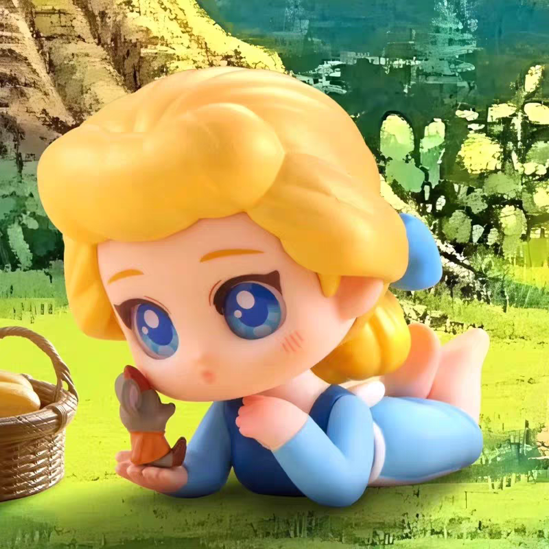 MINISO Disney Princess Afternoon Nap Series Blind Box Trendy Handmade Office Doll Toys Women's Gift Ornaments - 图片 5