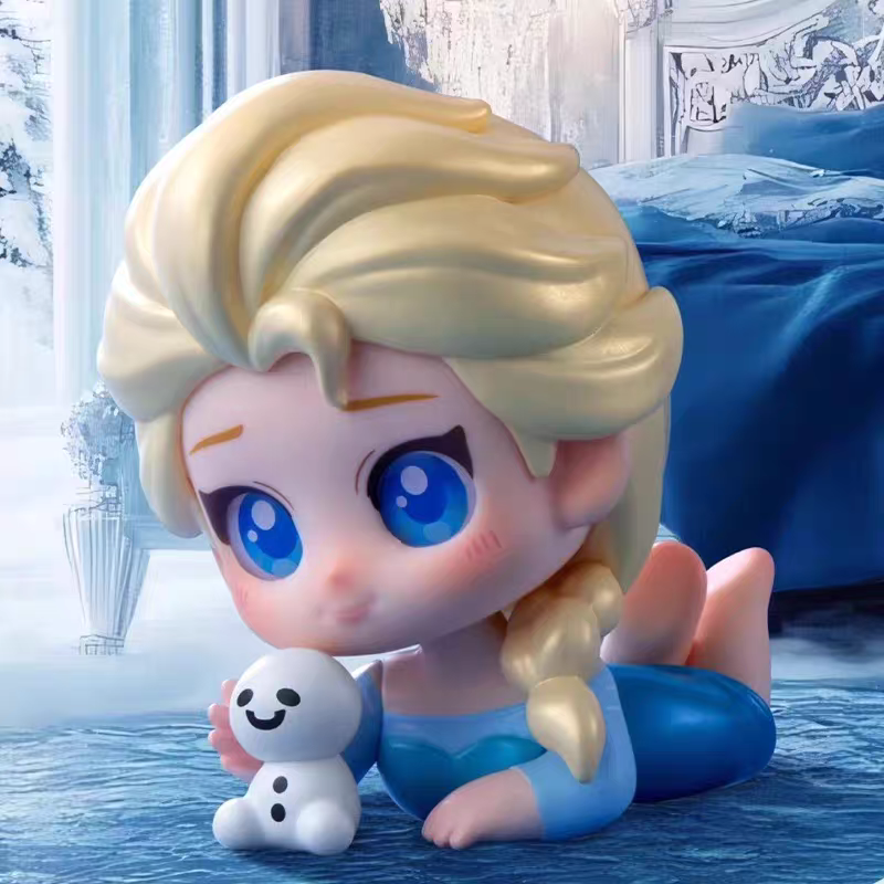 MINISO Disney Princess Afternoon Nap Series Blind Box Trendy Handmade Office Doll Toys Women's Gift Ornaments - 图片 6