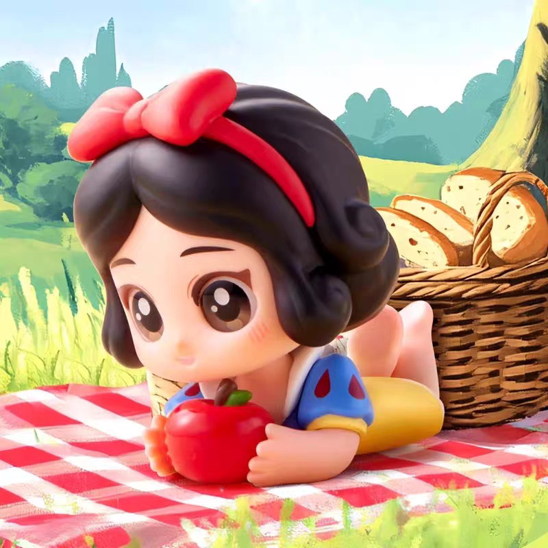 MINISO Disney Princess Afternoon Nap Series Blind Box Trendy Handmade Office Doll Toys Women's Gift Ornaments - 图片 7