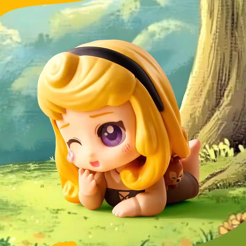 MINISO Disney Princess Afternoon Nap Series Blind Box Trendy Handmade Office Doll Toys Women's Gift Ornaments - 图片 8