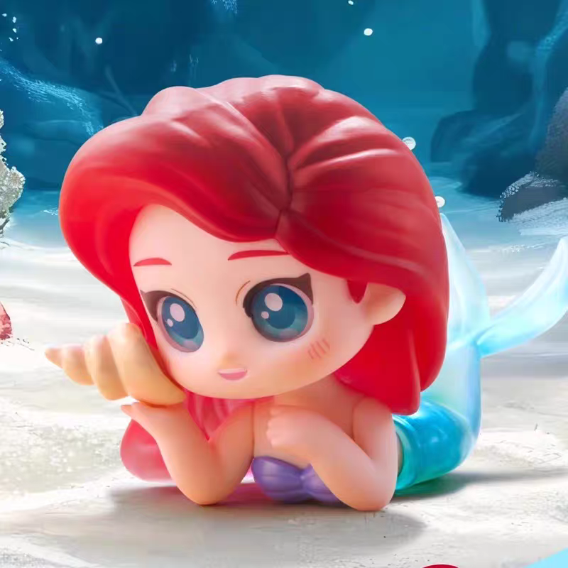 MINISO Disney Princess Afternoon Nap Series Blind Box Trendy Handmade Office Doll Toys Women's Gift Ornaments - 图片 2