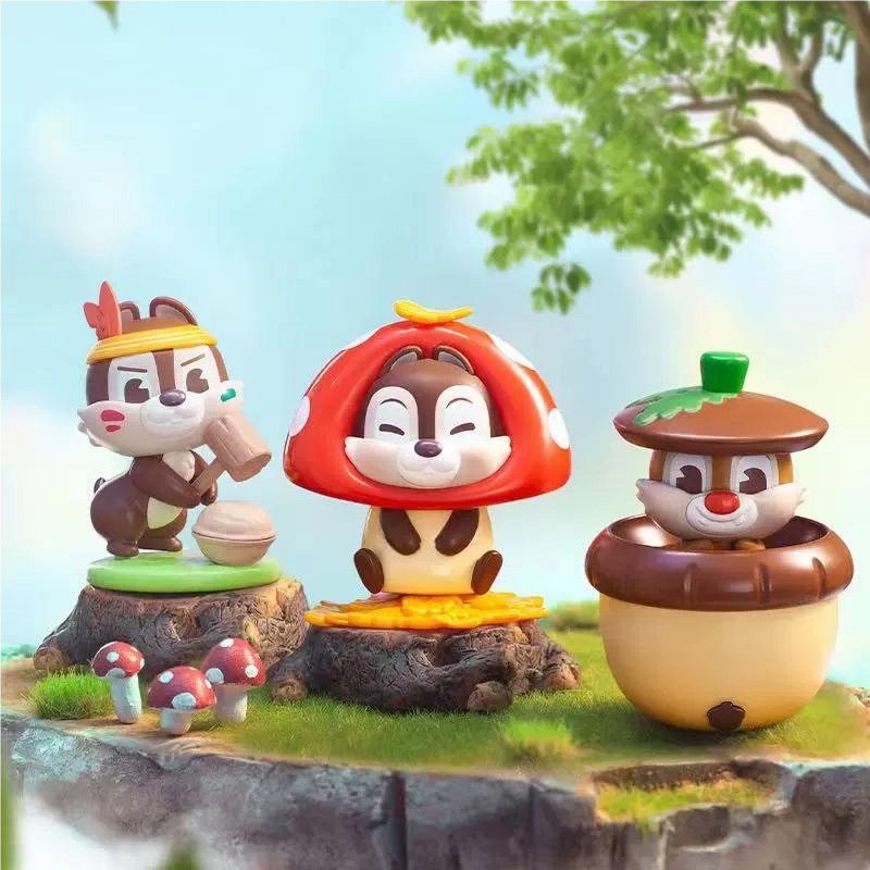 MINISO Disney Chichiti Nut Battle Blind Box Handicraft Toy Girl Gift Ornament - 图片 2