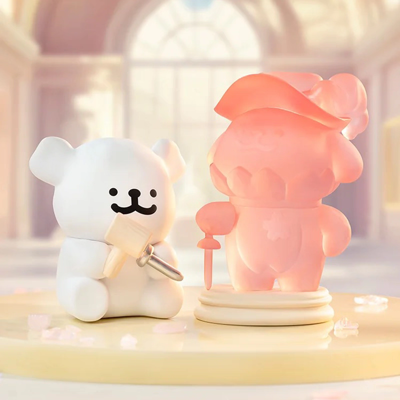 MINISO Line Puppy Romantic Sakura Series Blind Box Ornament Figure Cute Translation - 图片 6