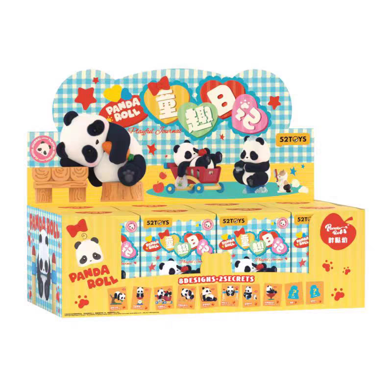 52TOYS Panda Roll Candy Diary Series Blind Box Figure Trendy Toy Gift Ornament - 图片 7
