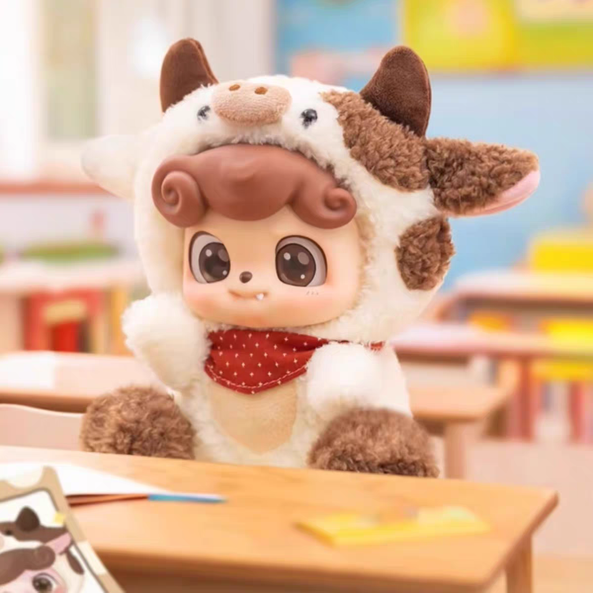 JOTOYS Q Baby Animal Kindergarten Plush Doll Blind Box New Trendy Girl Toy Qkid - 图片 5
