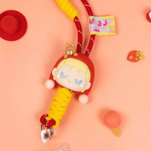 Manbo JOKA mobile phone hanging rope crossbody can be carried blind box trendy play backpack mobile phone chain pendant birthday gift