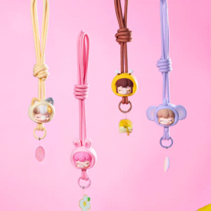 Rolife BabyNanci plush party series mobile phone hanging chain blind box crossbody can be hung with backpack