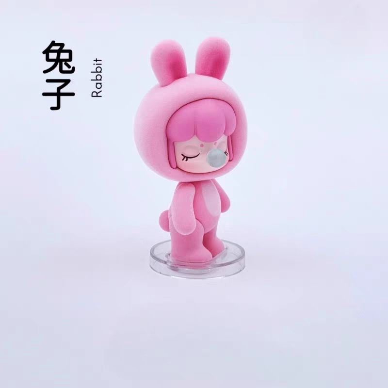 Rolife BabyNanci plush party series blind box cute healing desktop car ornament movable - 图片 3