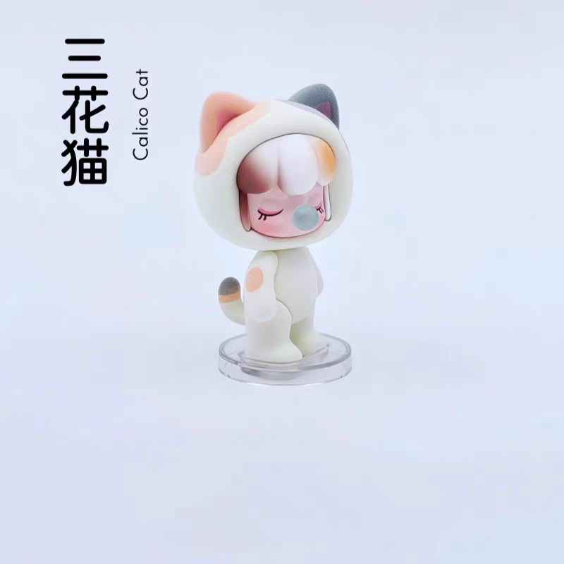 Rolife BabyNanci plush party series blind box cute healing desktop car ornament movable - 图片 5